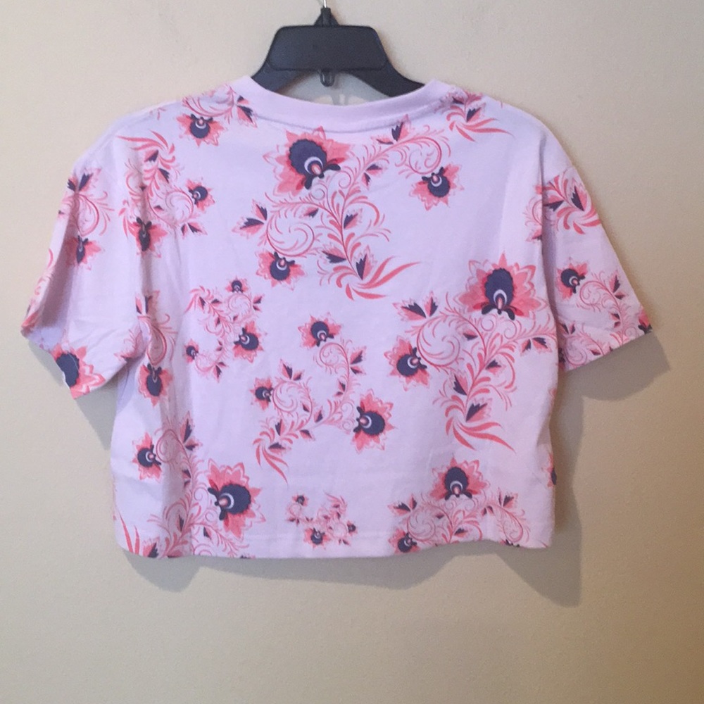 Nike Floral Print Crop Tee - Picture 6 of 6